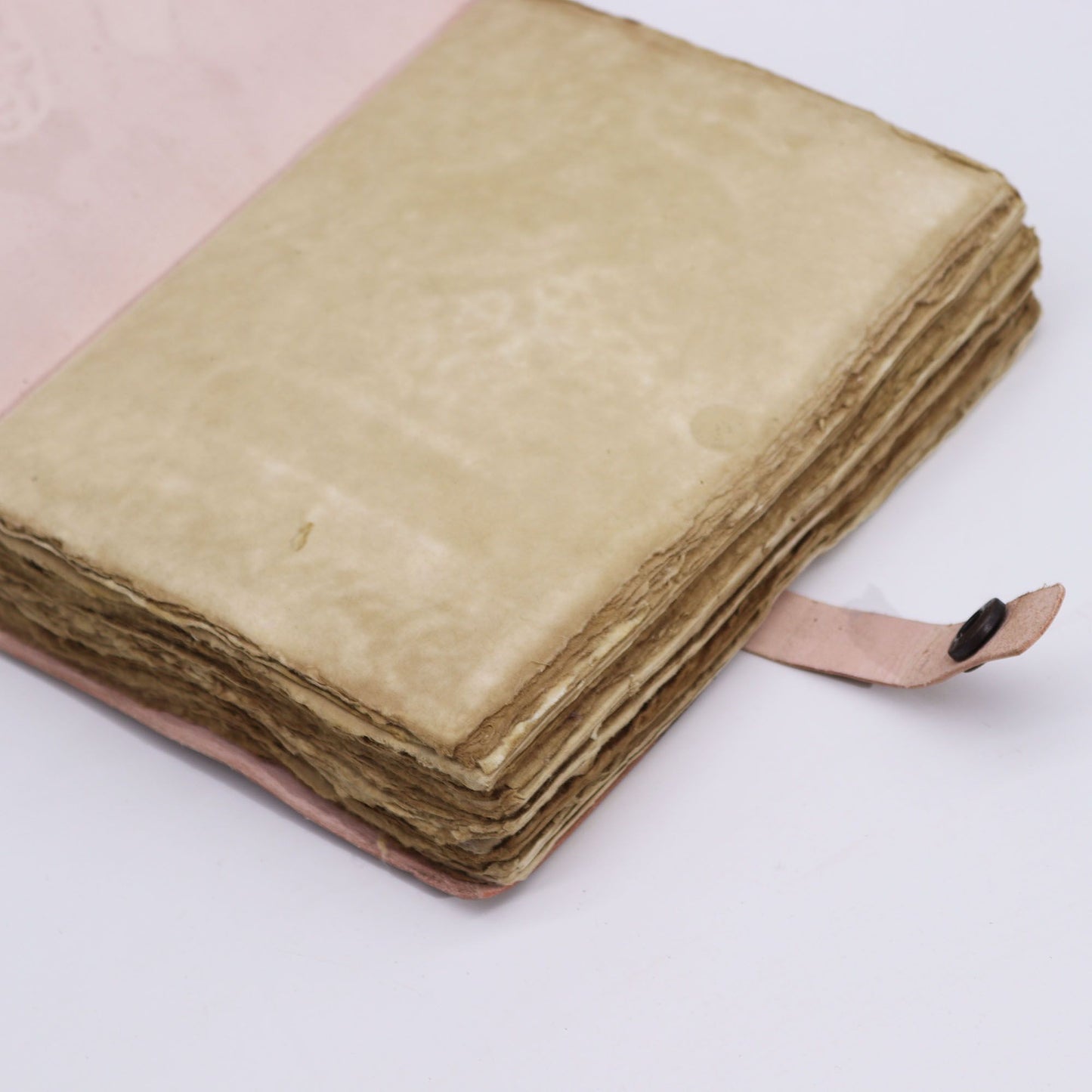 Schachbuch - Helles Beige - 200 Seiten - Dekorative Schnittkante - 20x15cm