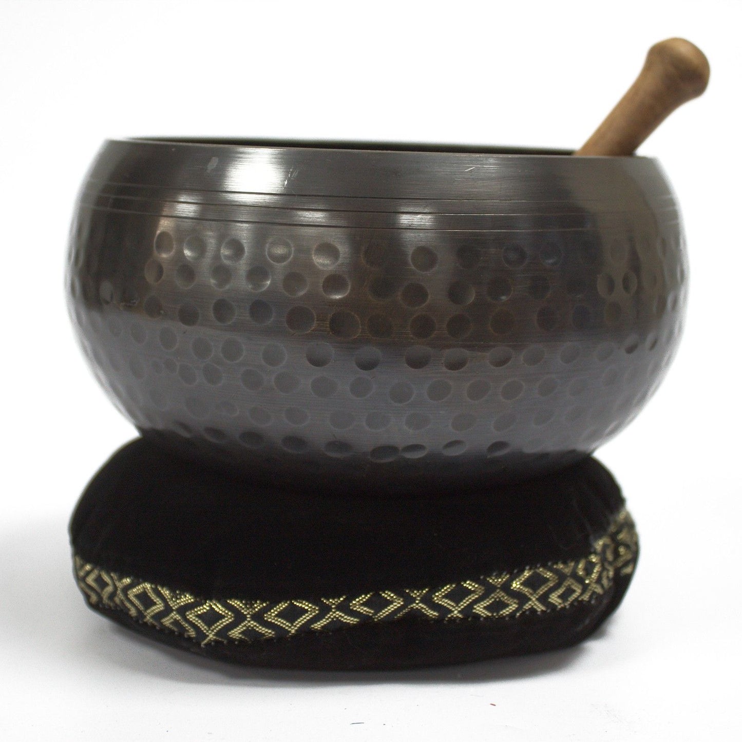 Singing Bowl Samt Kissen 16cm Assortierte Farben