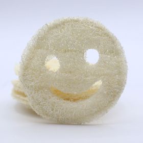 Ganzheitlicher Luffa Smiley Gesicht Luxus Luffa Exfoliationstool