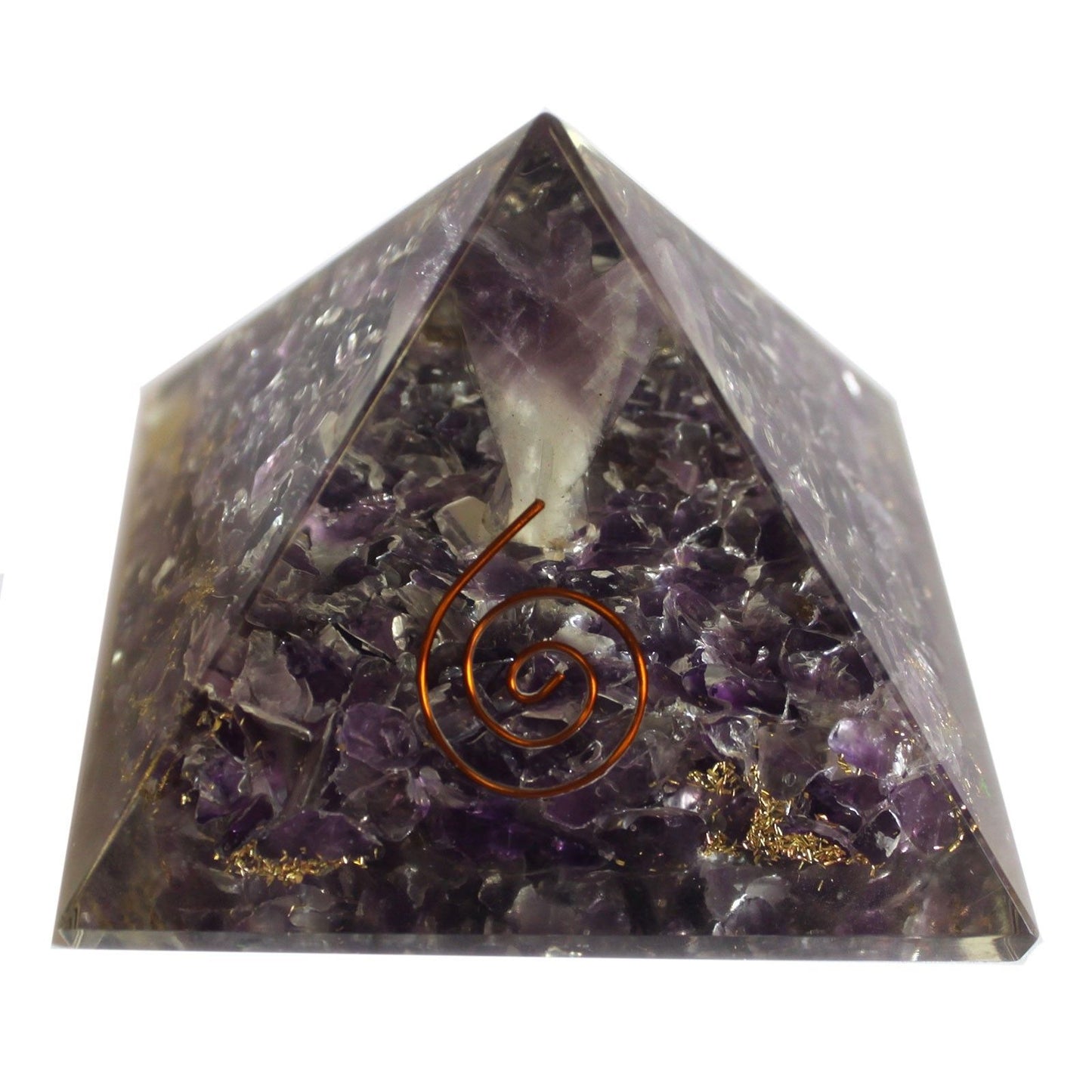 Lrg Orgonit Pyramide 70mm - Engel