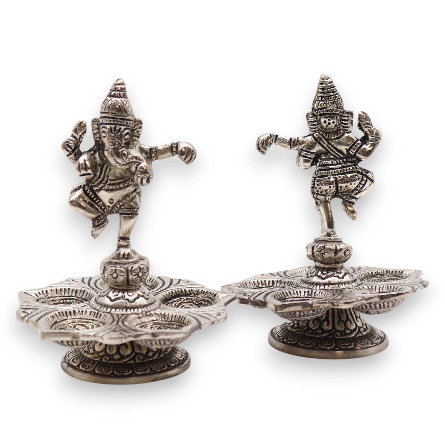 Tanzender Ganesha Räucherstäbchenhalter 14x10cm