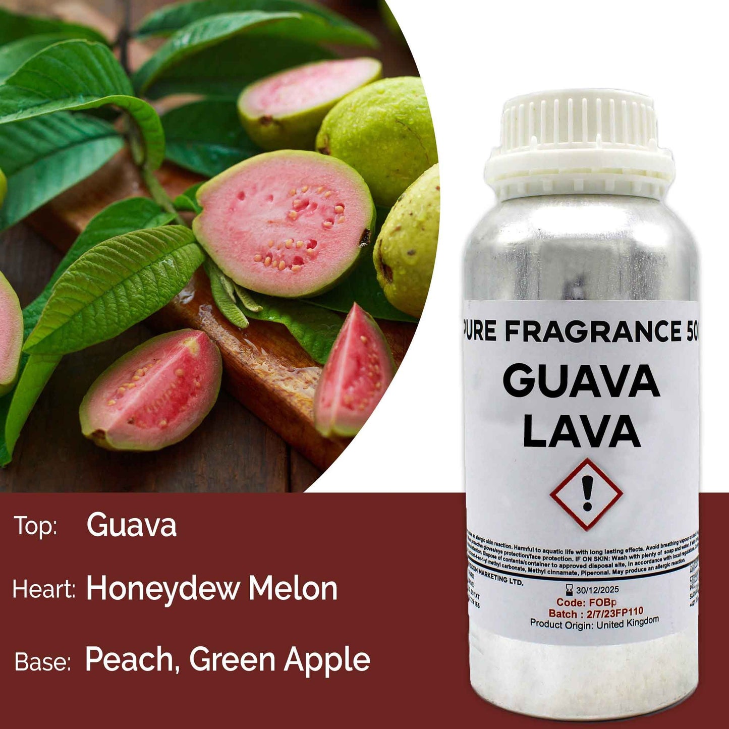 Guava Lava Reines Duftöl 500ml