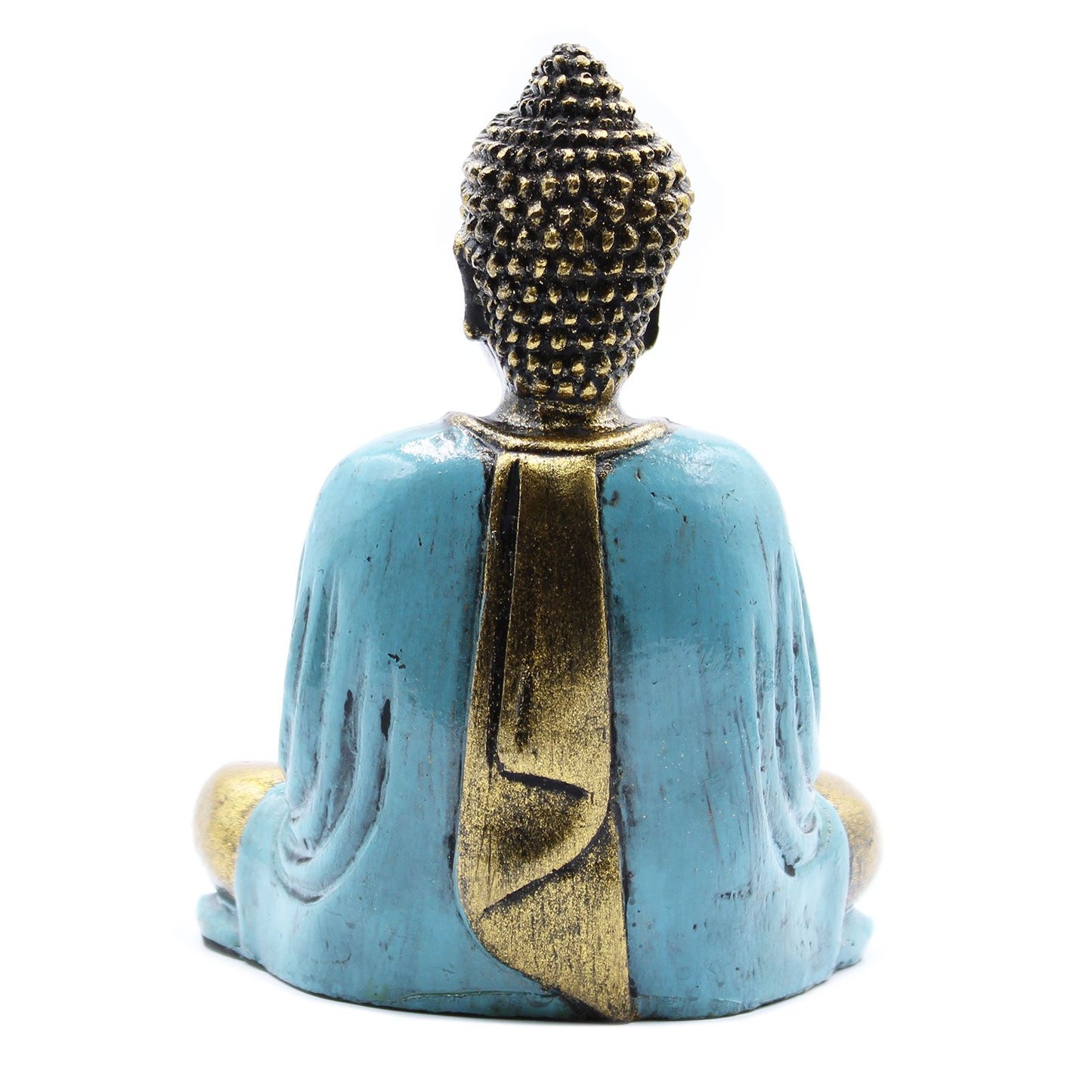 Türkis Und Gold Buddha Mittelgroß