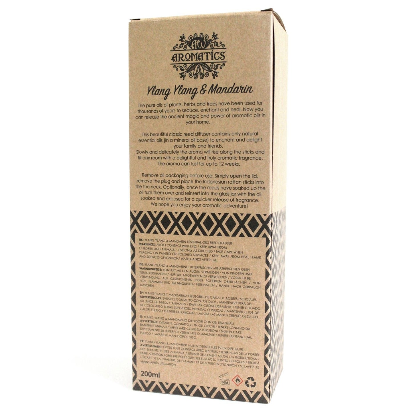 200ml Ylang Ylang Und Mandarinen Ätherisches Öl Raumduft Diffuser