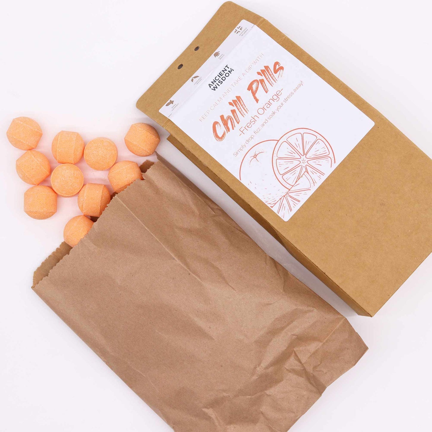 Chill Pill Geschenkpackung 350g Frische Orange