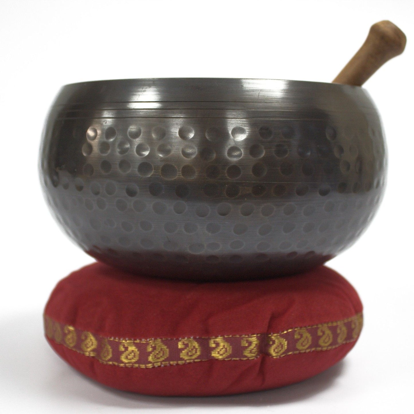 Singing Bowl Samt Kissen 16cm Assortierte Farben