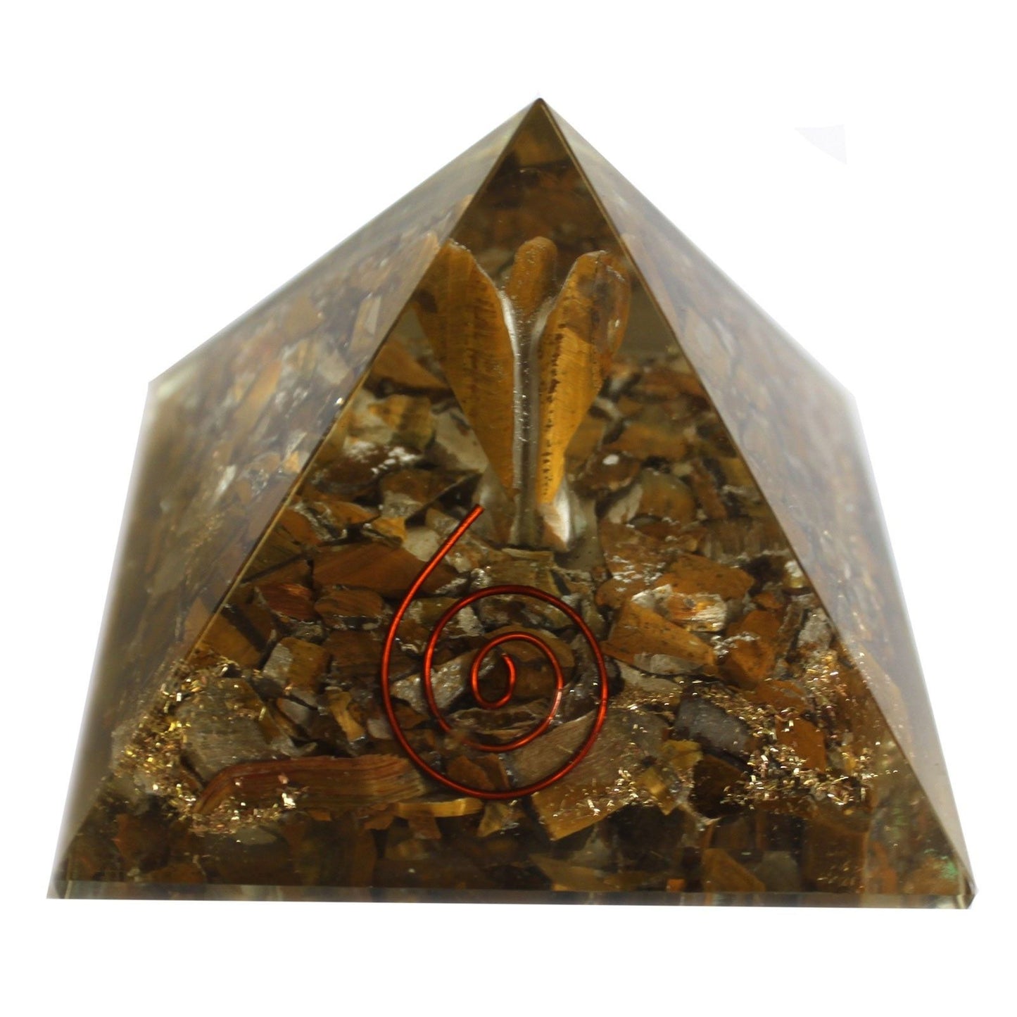 Lrg Orgonit Pyramide 70mm - Engel
