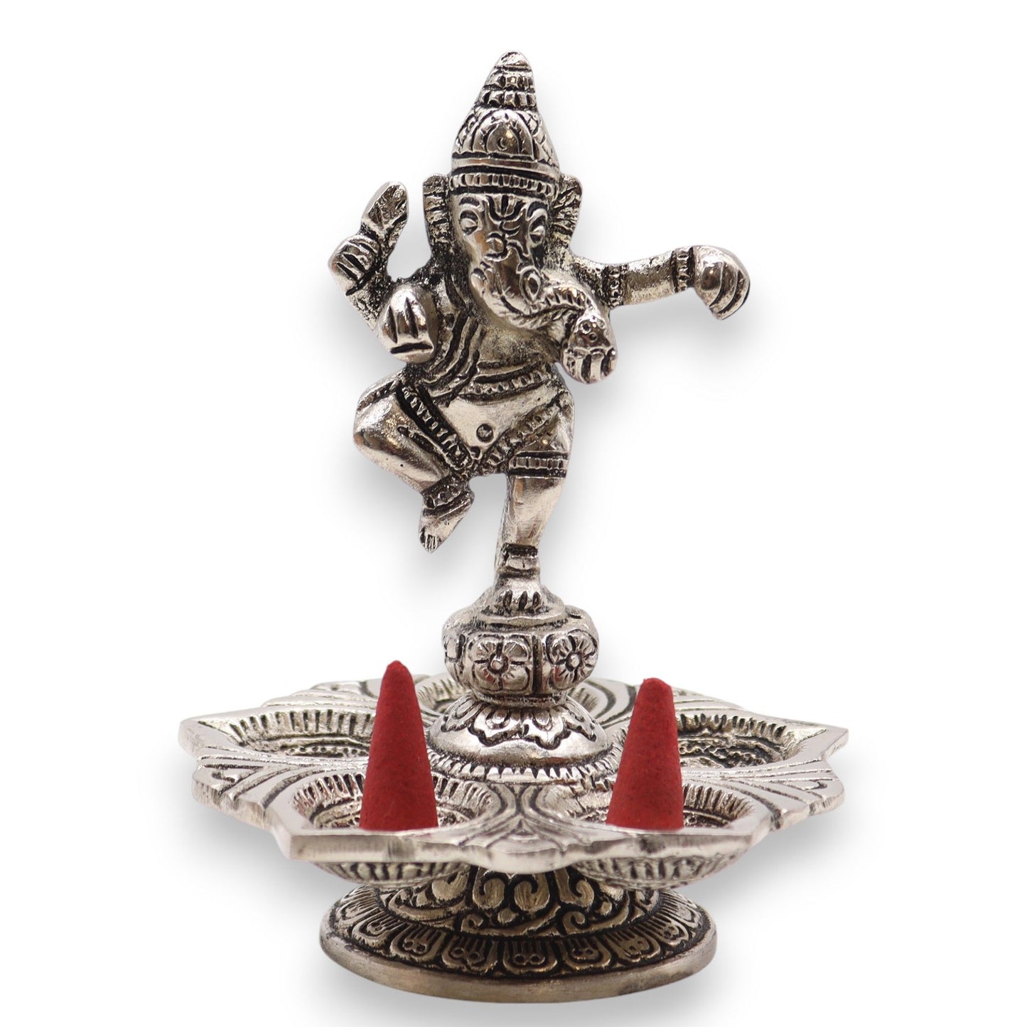 Tanzender Ganesha Räucherstäbchenhalter 14x10cm