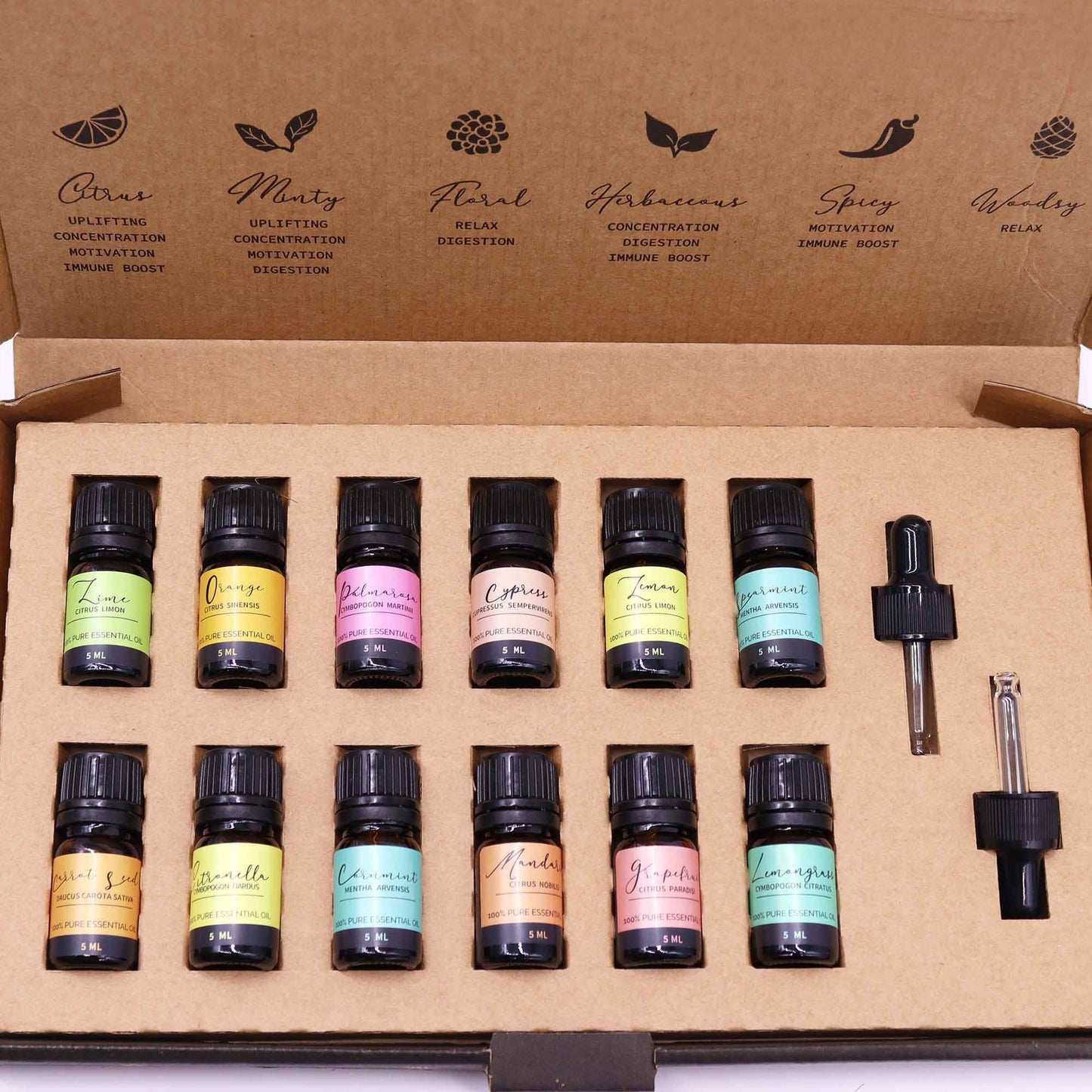 Aromatherapie Ätherisches Öl Set Sommer
