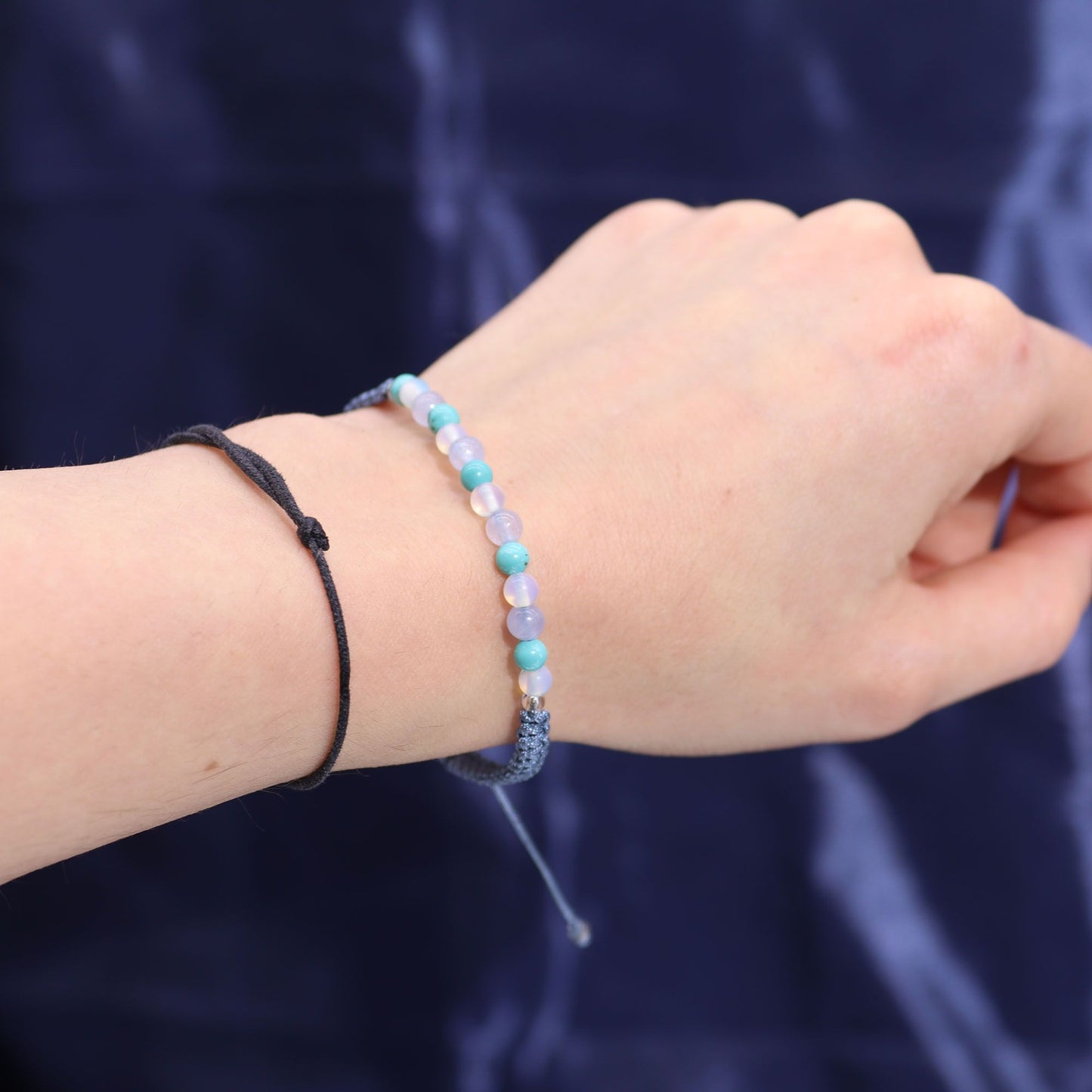 Zodiac Kristallkerze Mit Edelsteinarmband - Fische
