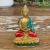Messing Buddha Figur Segensbringend 7 5cm