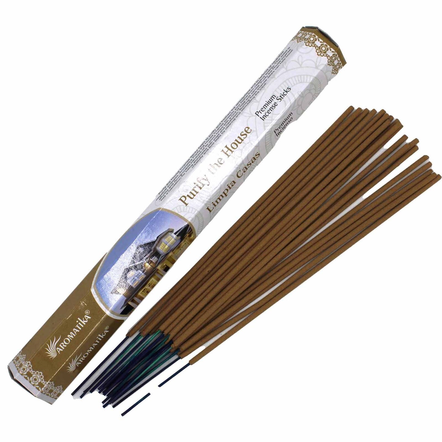 Aromatika Premium Räucherstäbchen - Haus Reinigen und Erfrischen
