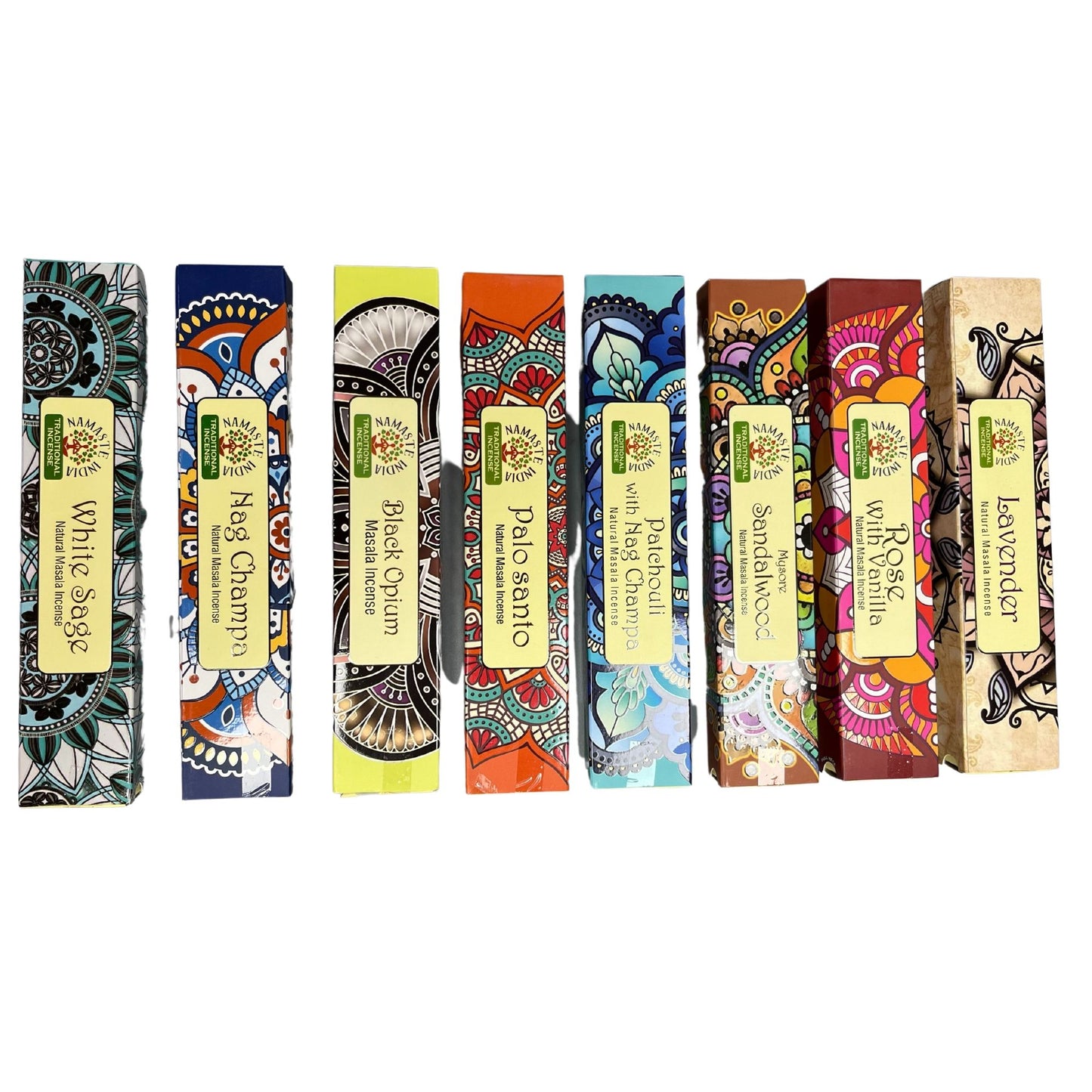 Namaste Mandala Masala Räucherstäbchen Patchouli Mit Nag Champa