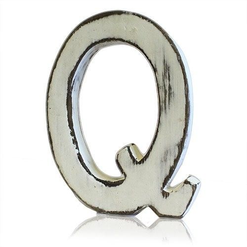 Shabby Chic Buchstaben Q