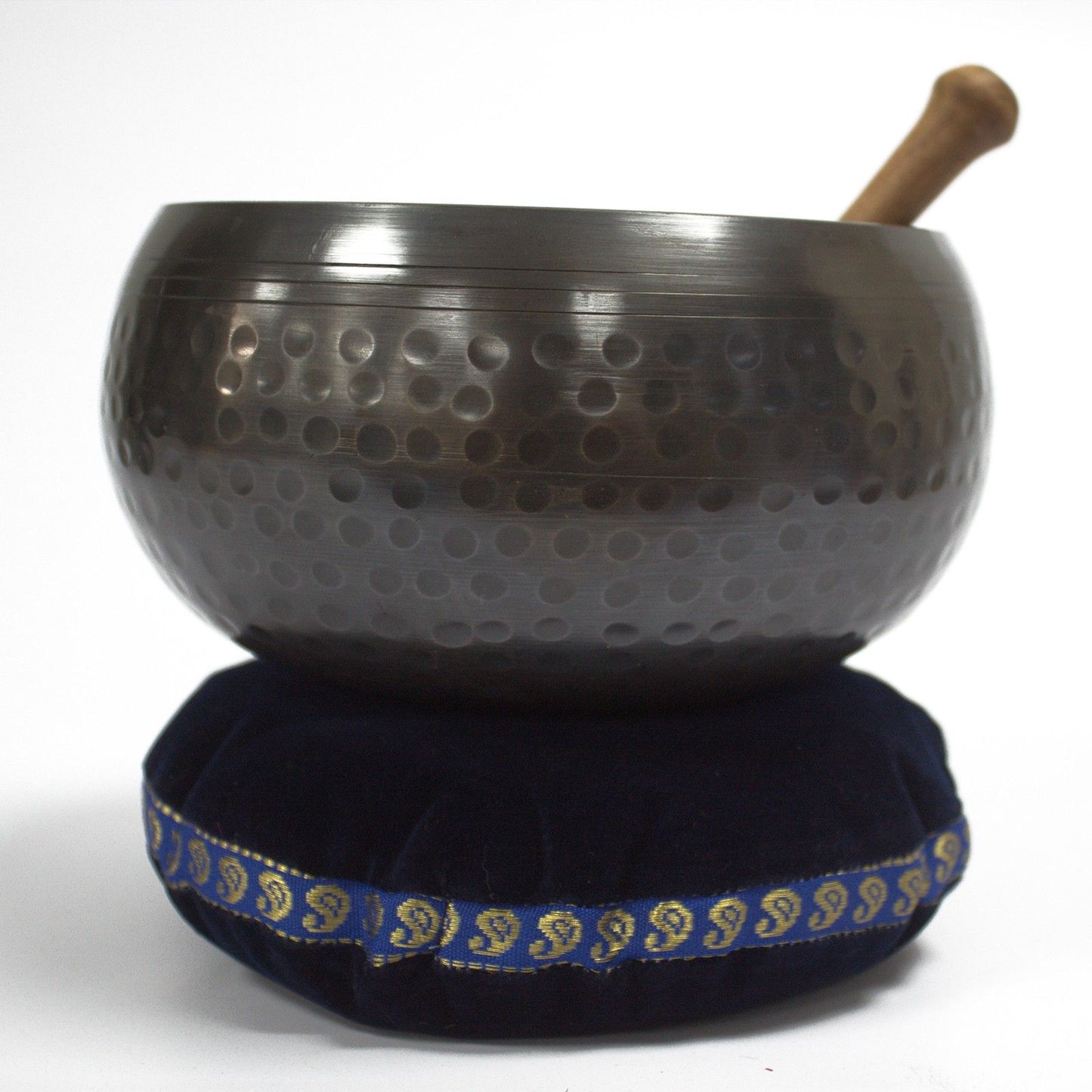 Singing Bowl Samt Kissen 16cm Assortierte Farben