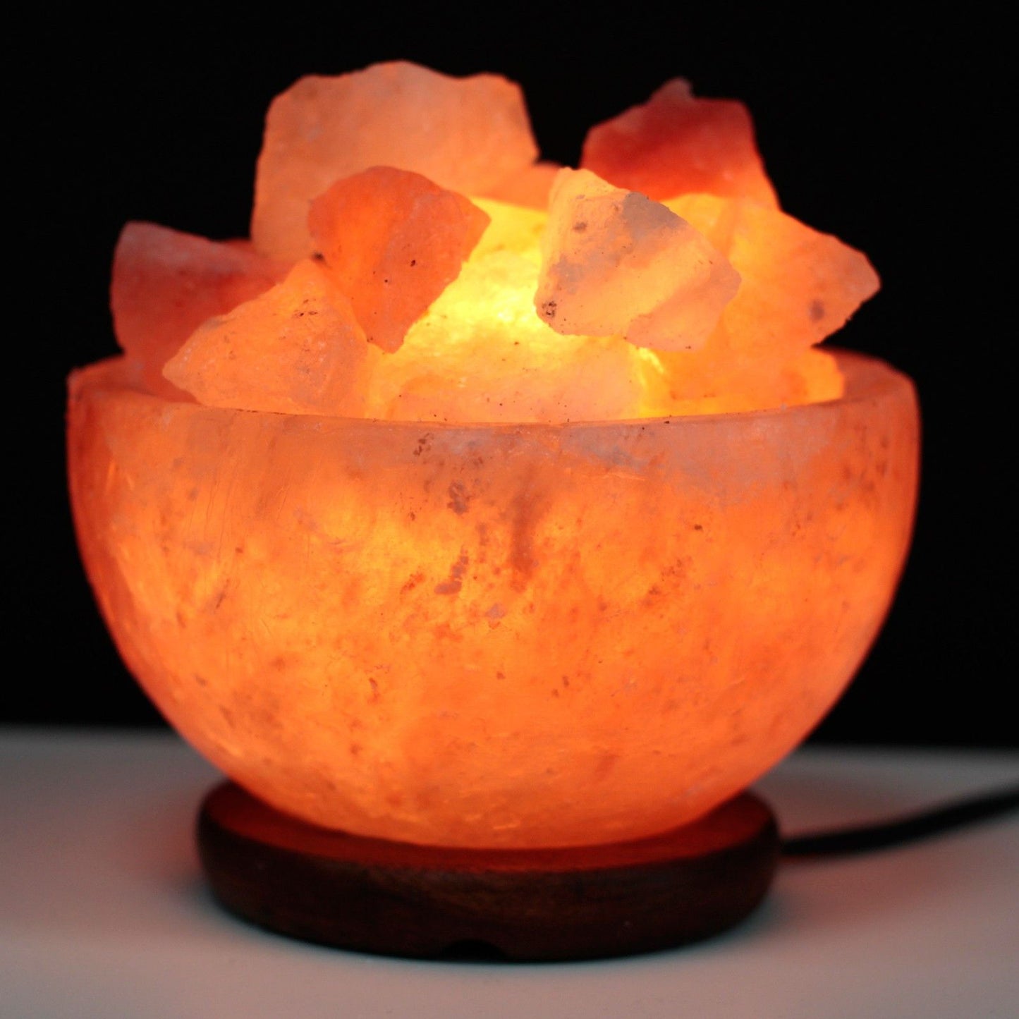 Salzfeuer Schale Und Stücke 15cm x 9cm