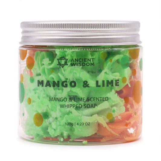 Mango und Limetten Schlagsahne Seife 120g