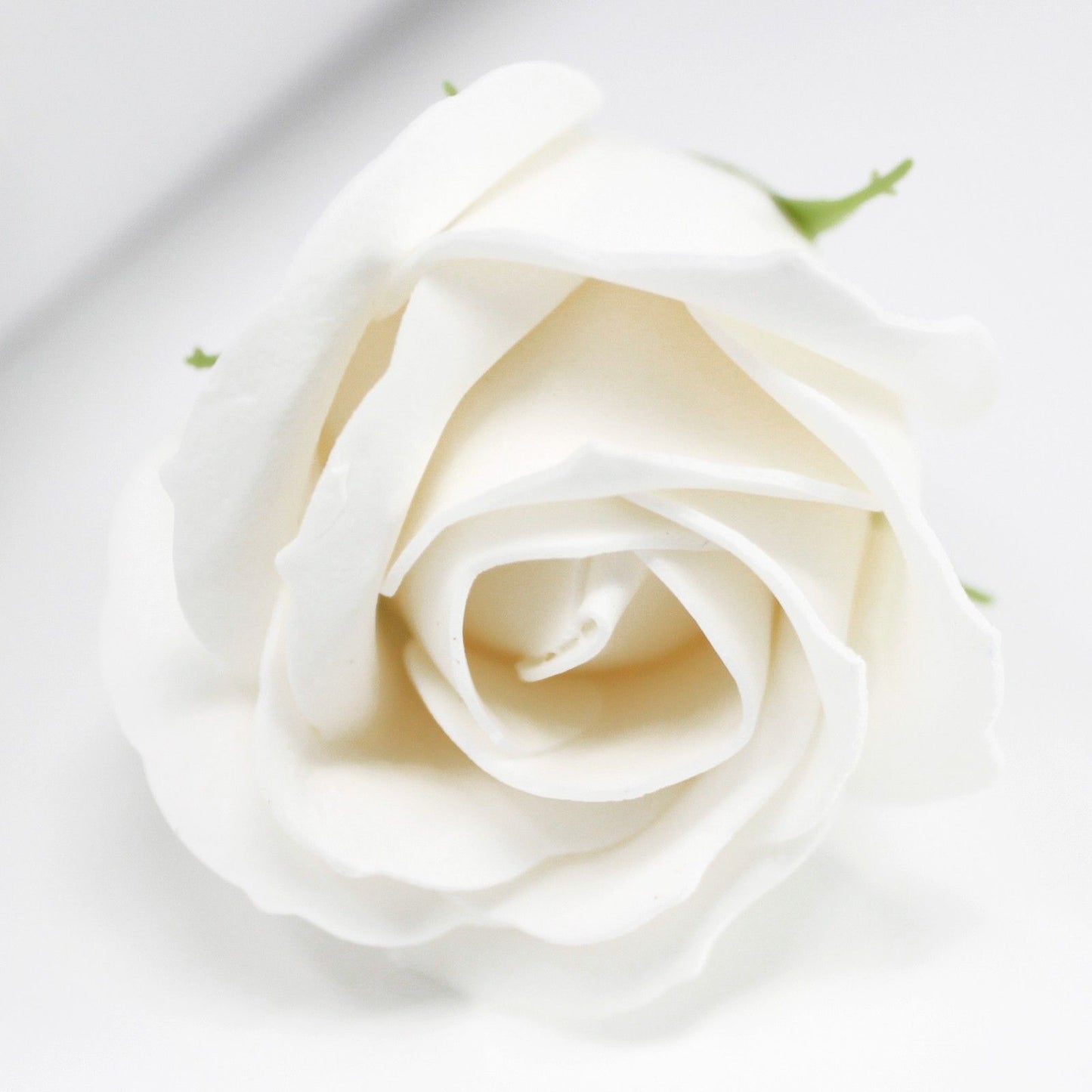 Blumenseife Für Bastelarbeiten - Med Rose - Weiß