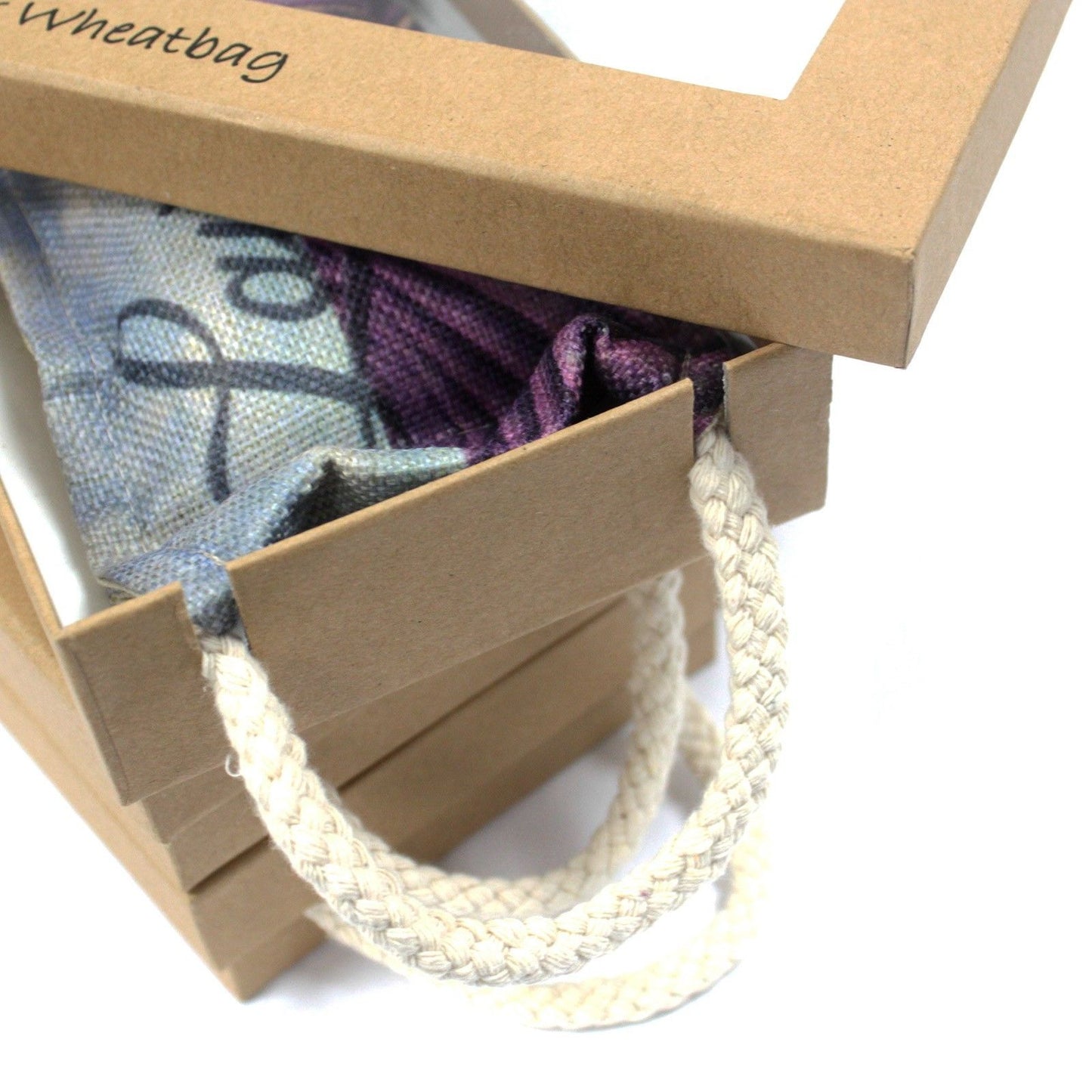 Luxuriöse Lavendel Weizen Tasche In Geschenkbox Cornfield Relax