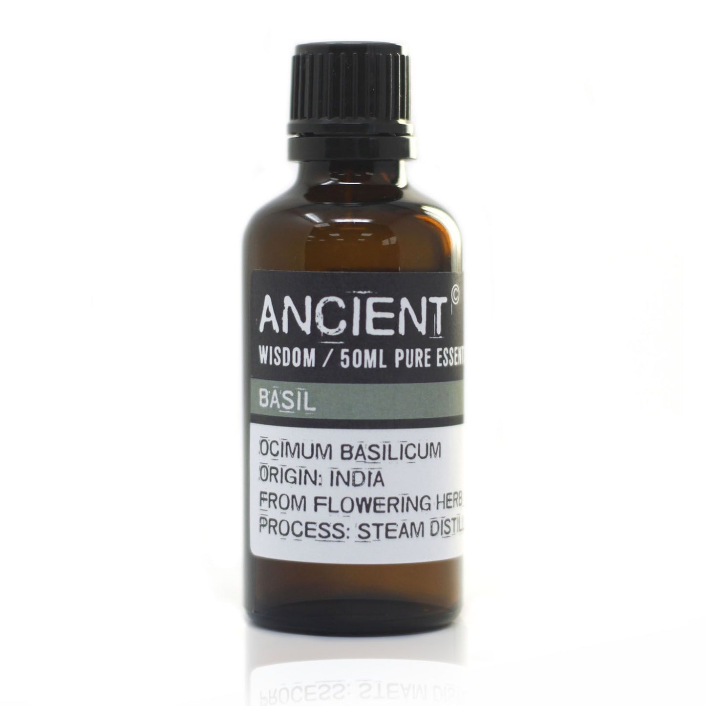Basilikum 50ml Ätherisches Öl Bio Aroma Öl aus Indien