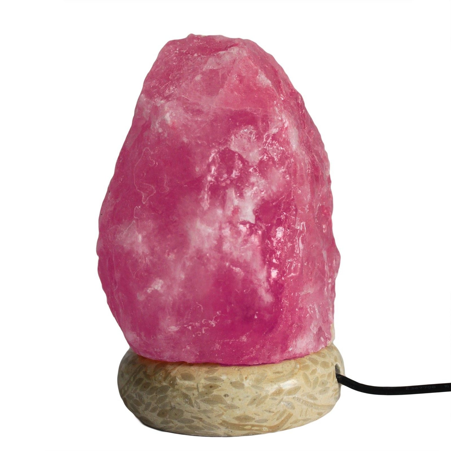 Qualitäts USB Natur Salzlampe 11 5 cm Multicolor Licht