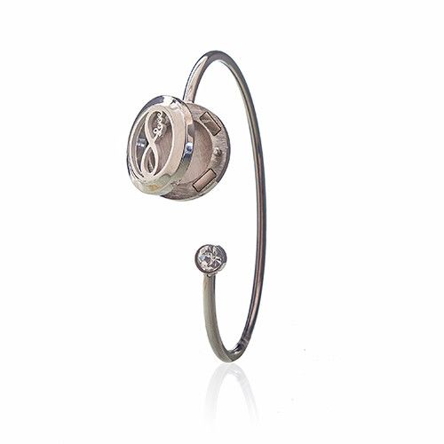 Aromatherapie Schmuck Kristallarmband Unendliche Liebe 20mm