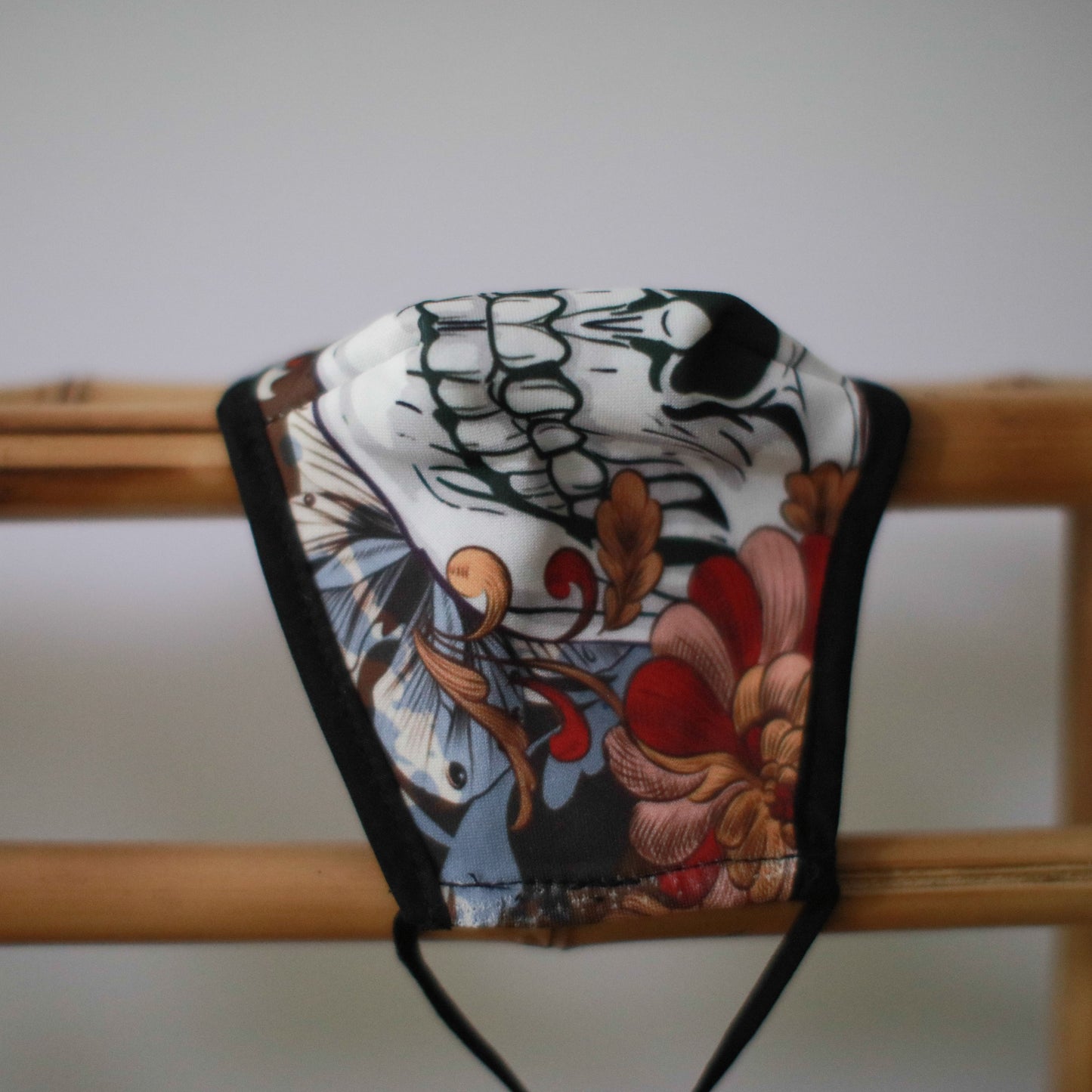 Wiederverwendbare Modische Gesichtsmaske - Bunte Calavera Für Erwachsene