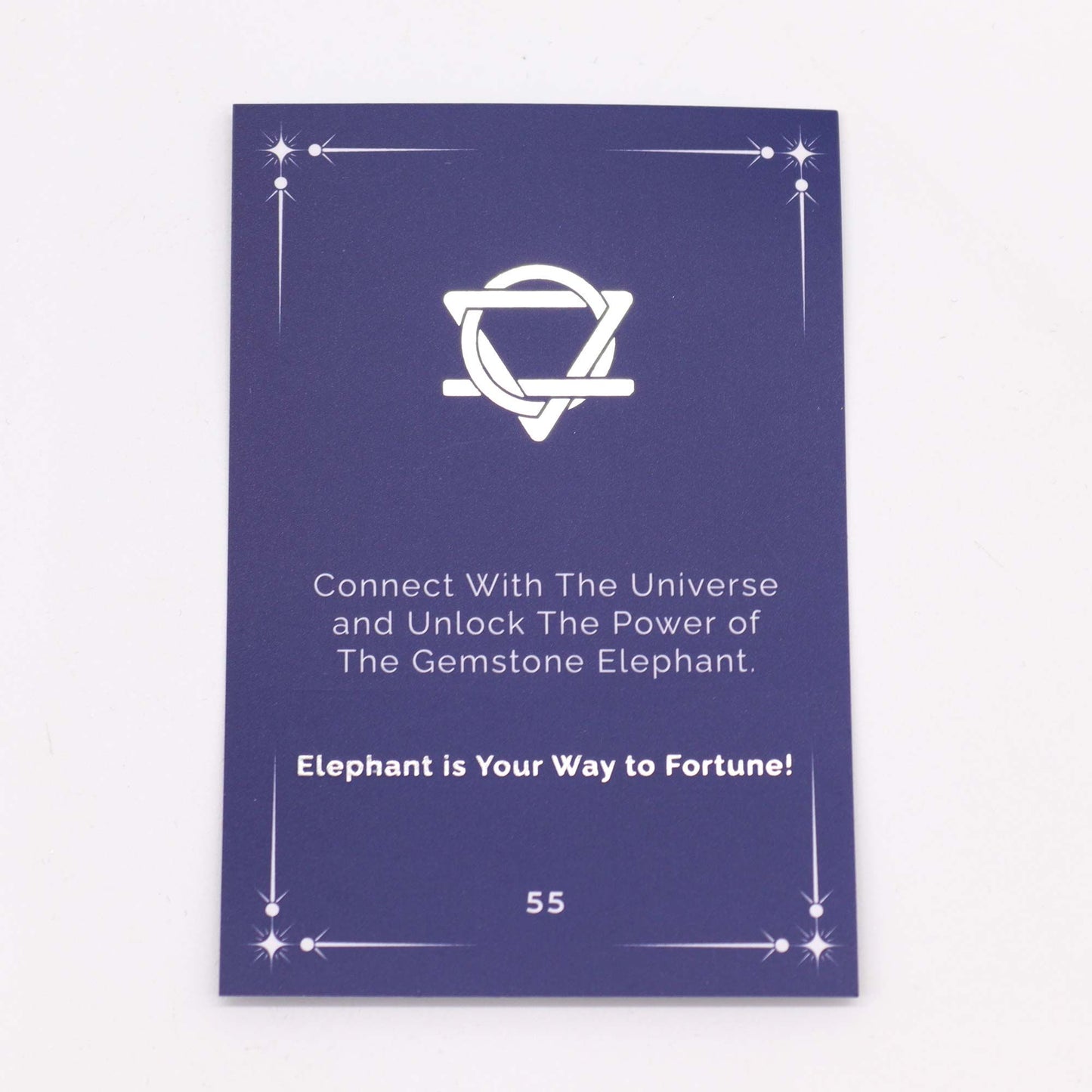 Edelstein Glückselefant - Amethyst 50x35x25mm