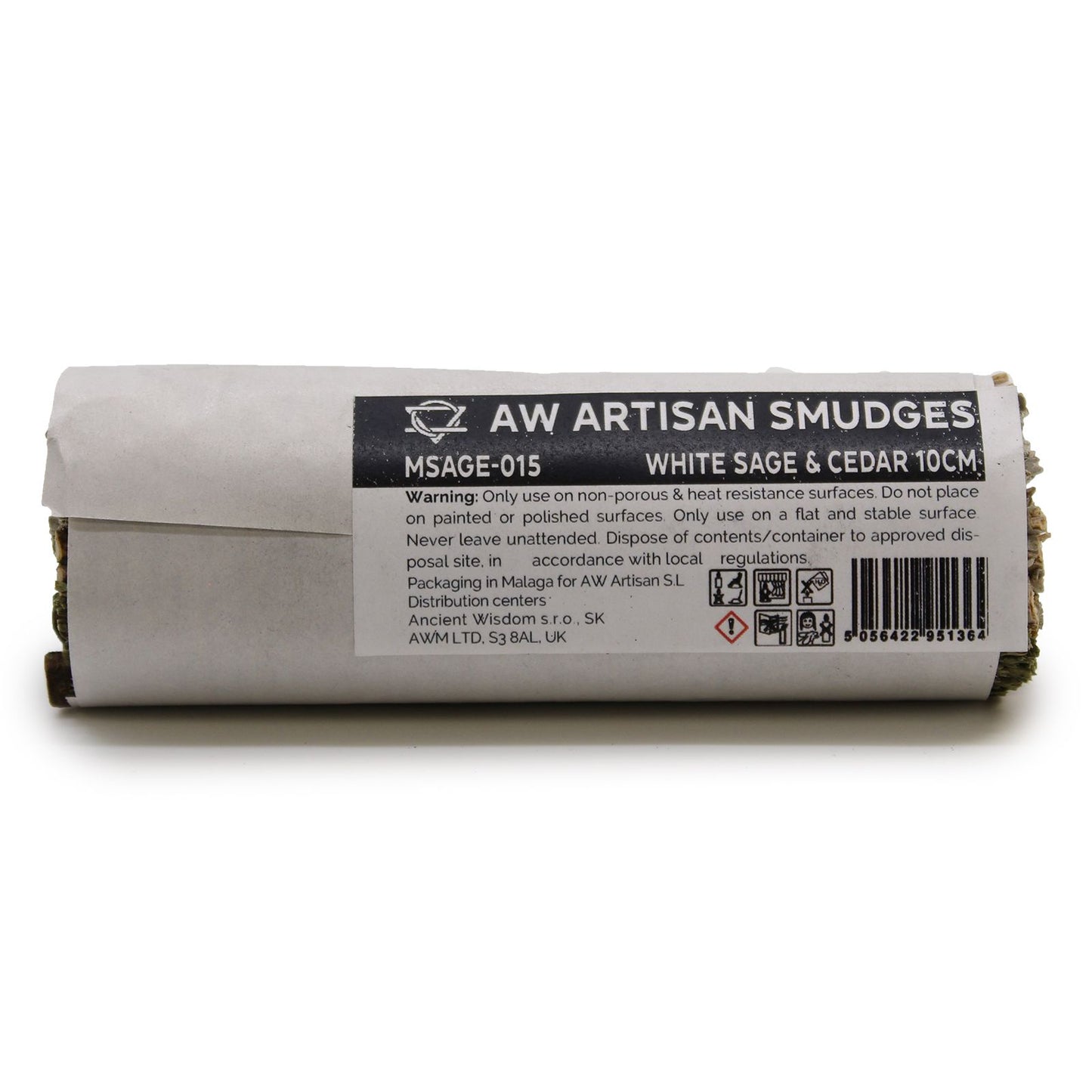 Weißer Salbei Und Zedern Smudge Stick 10cm