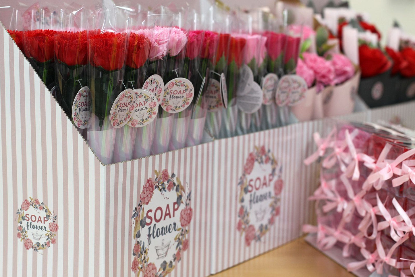 Fertige Verkaufsseife Blume Kleine Rose