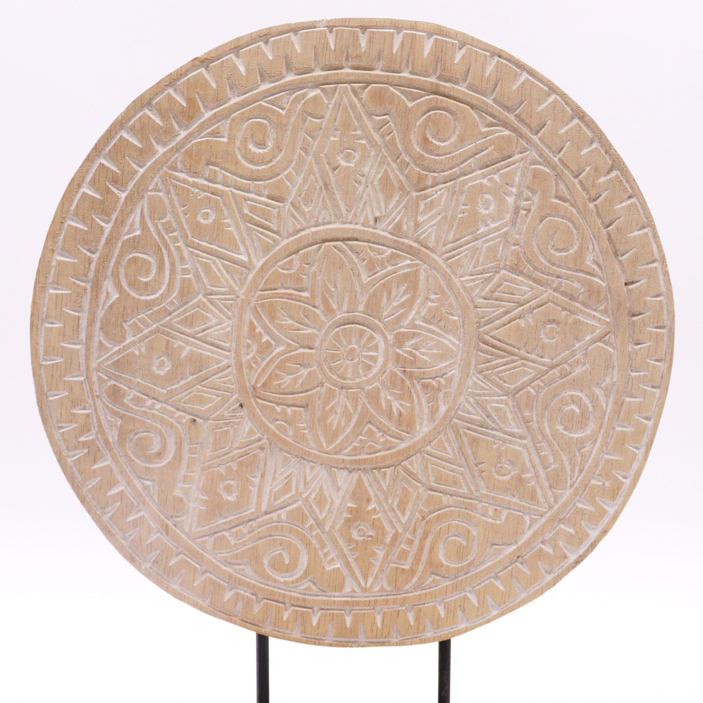 Buddha Feng Shui Set Klassische Mandala Natürliche Ausführung 2 Designs
