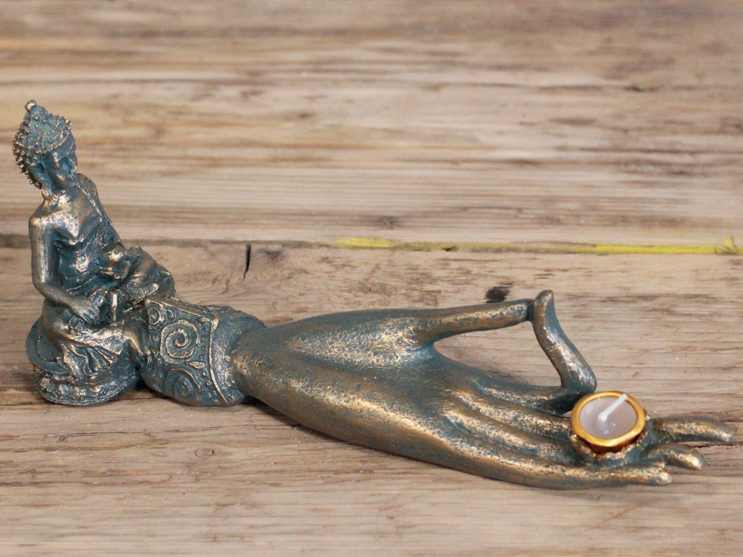 Antike Buddha Hand Räuchergefäß
