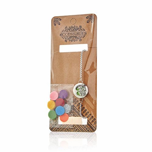 Aromatherapie Schmuck Kette Armband Baum Des Lebens 20mm