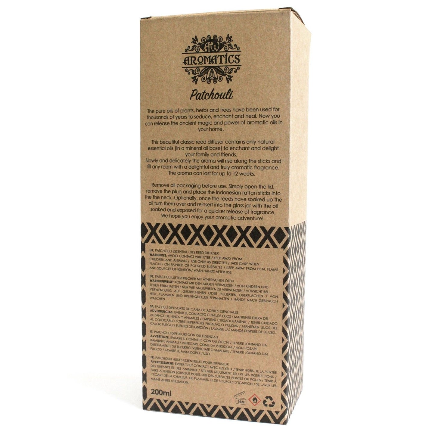 200ml Patchouli Ätherisches Öl Raumduftspender