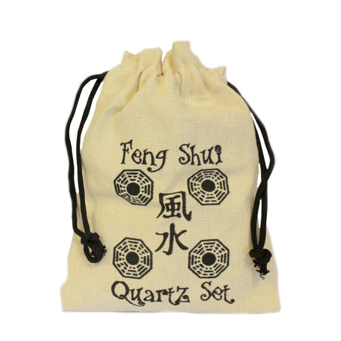 Fengshui Quatra Set Natürlicher Quarz