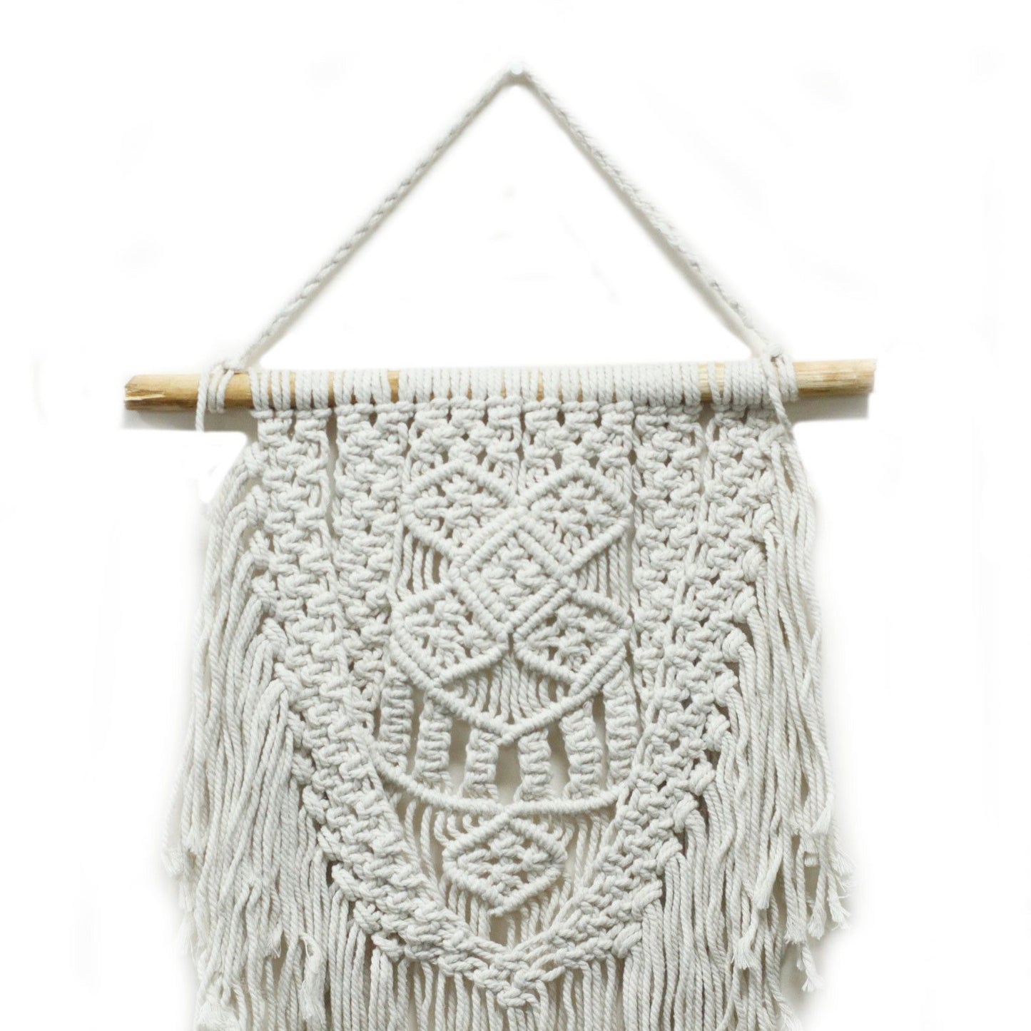 Makramee Wandbehang Überfluss Boho Stil Handgefertigt Aus Indonesien