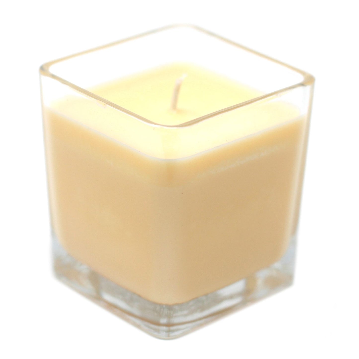 Weiße Etikett Sojawachs Glas Kerze - Grapefruit und Ingwer