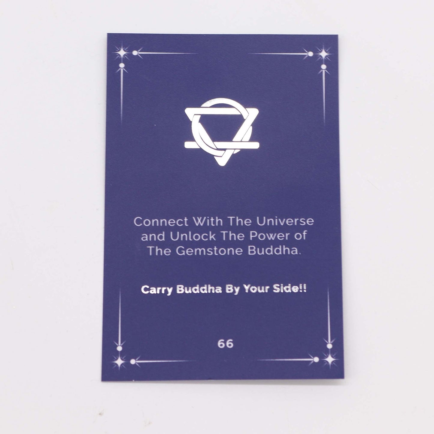 Edelstein Kleiner Buddha Rosenquarz 35x40x23mm