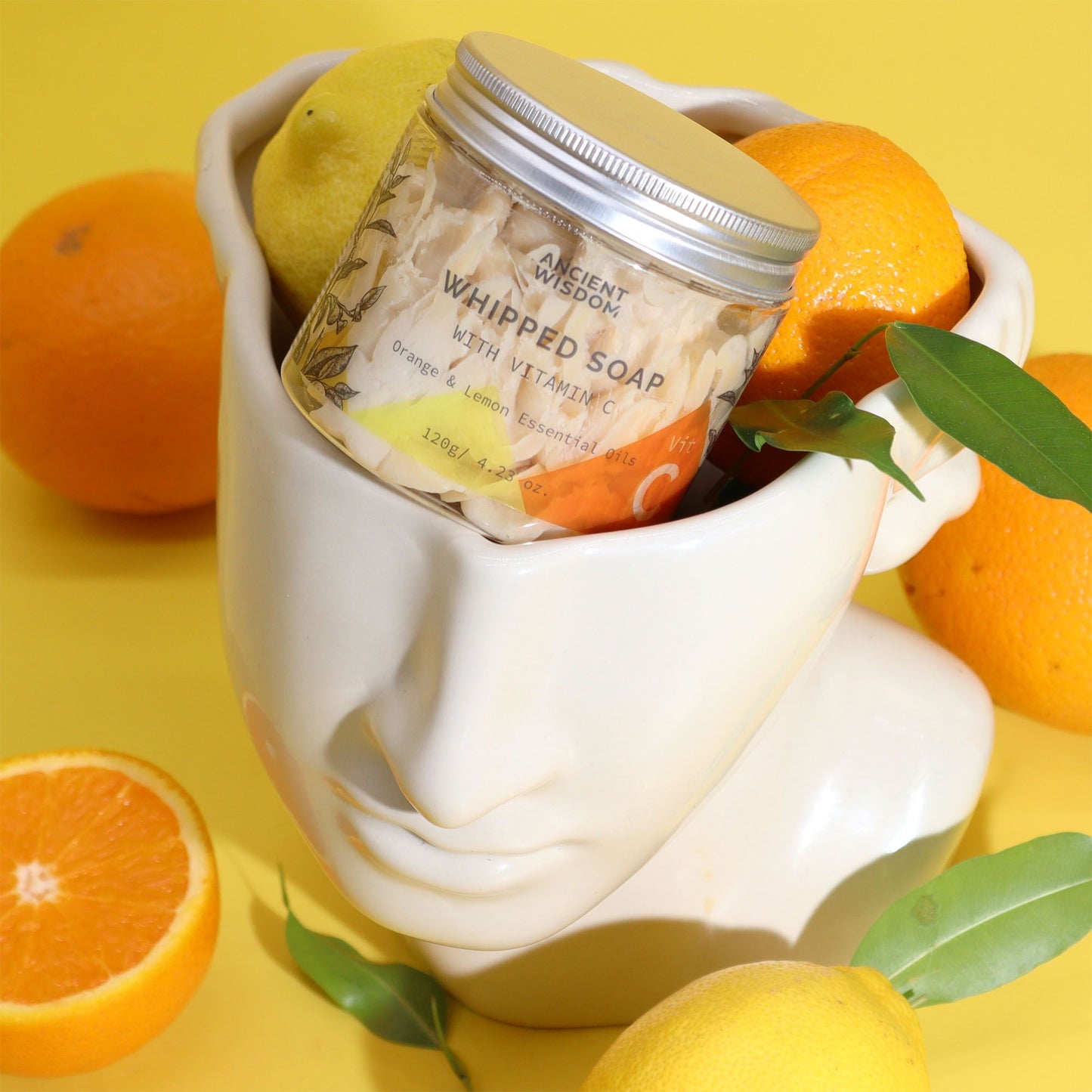 Aromatherapie Schäumende Seife Mit Vitamin C