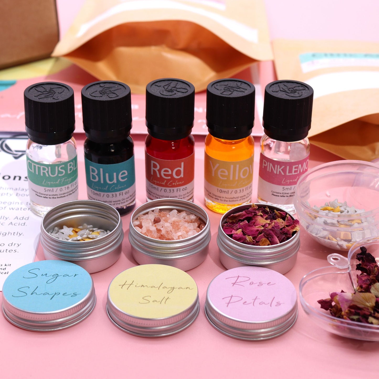 Badekugel Set - Pink Lemonade und Citrus Blast