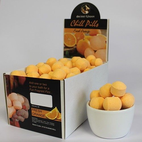1.3kg Box Mit Chill Pillen - Frische Orangen