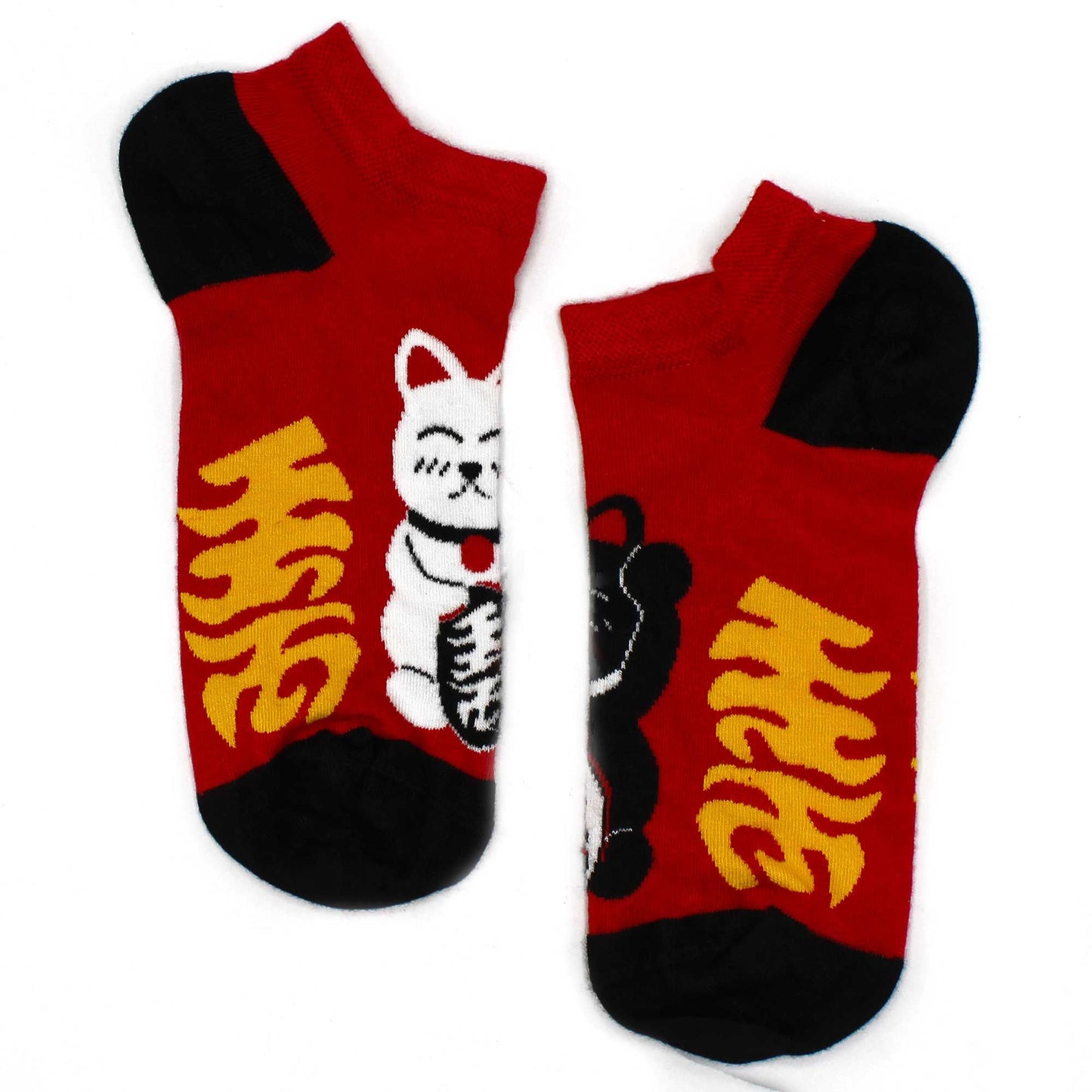 Ml Hop Hare Bambus Socken Niedrig 41-46 Glückskatze