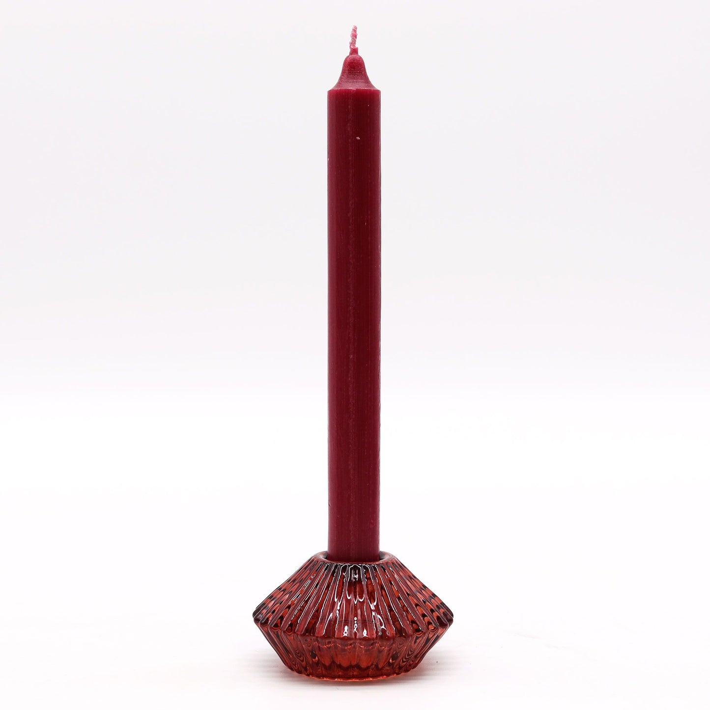 Set Mit 2 Blüten Flip Dinner Kerzenhalter Teelichthalter Vampirrot