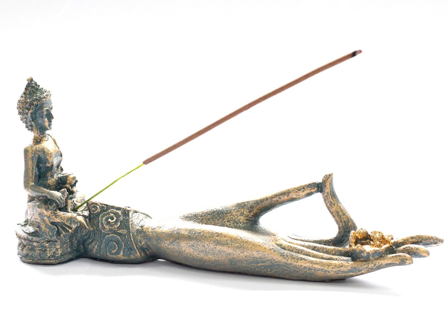 Antiker Buddha Hand Räucherhalter