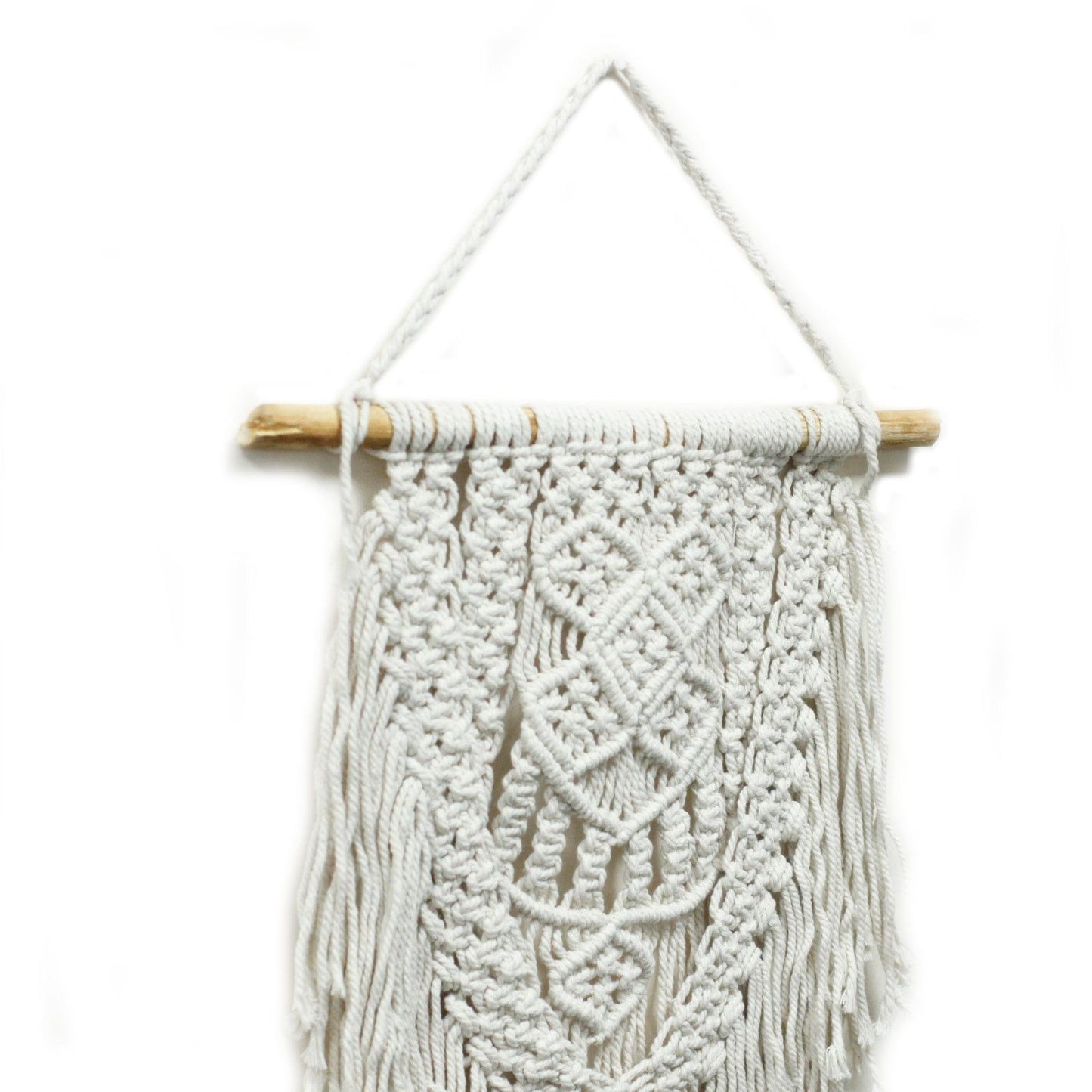 Makramee Wandbehang Überfluss Boho Stil Handgefertigt Aus Indonesien