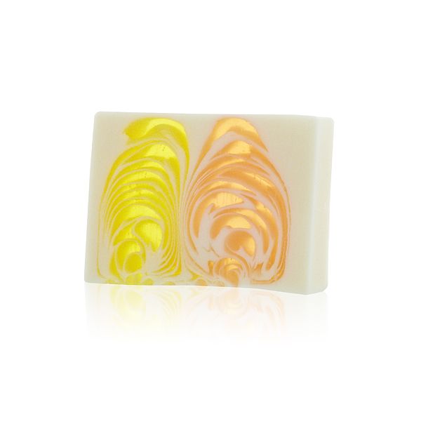 Handgefertigte Seife Orange und Ingwer Stück 115g ca