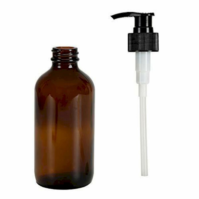 250ml Bernsteinflasche Mit Pumpe