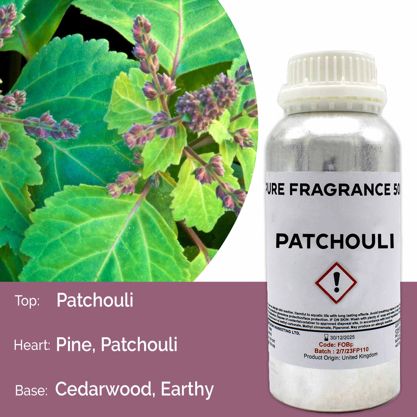 500ml Reine FO Patchouli