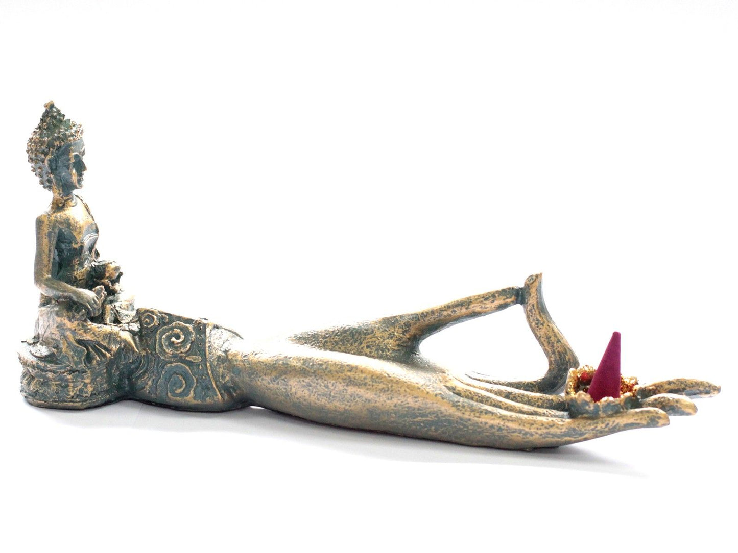 Antike Buddha Hand Räuchergefäß