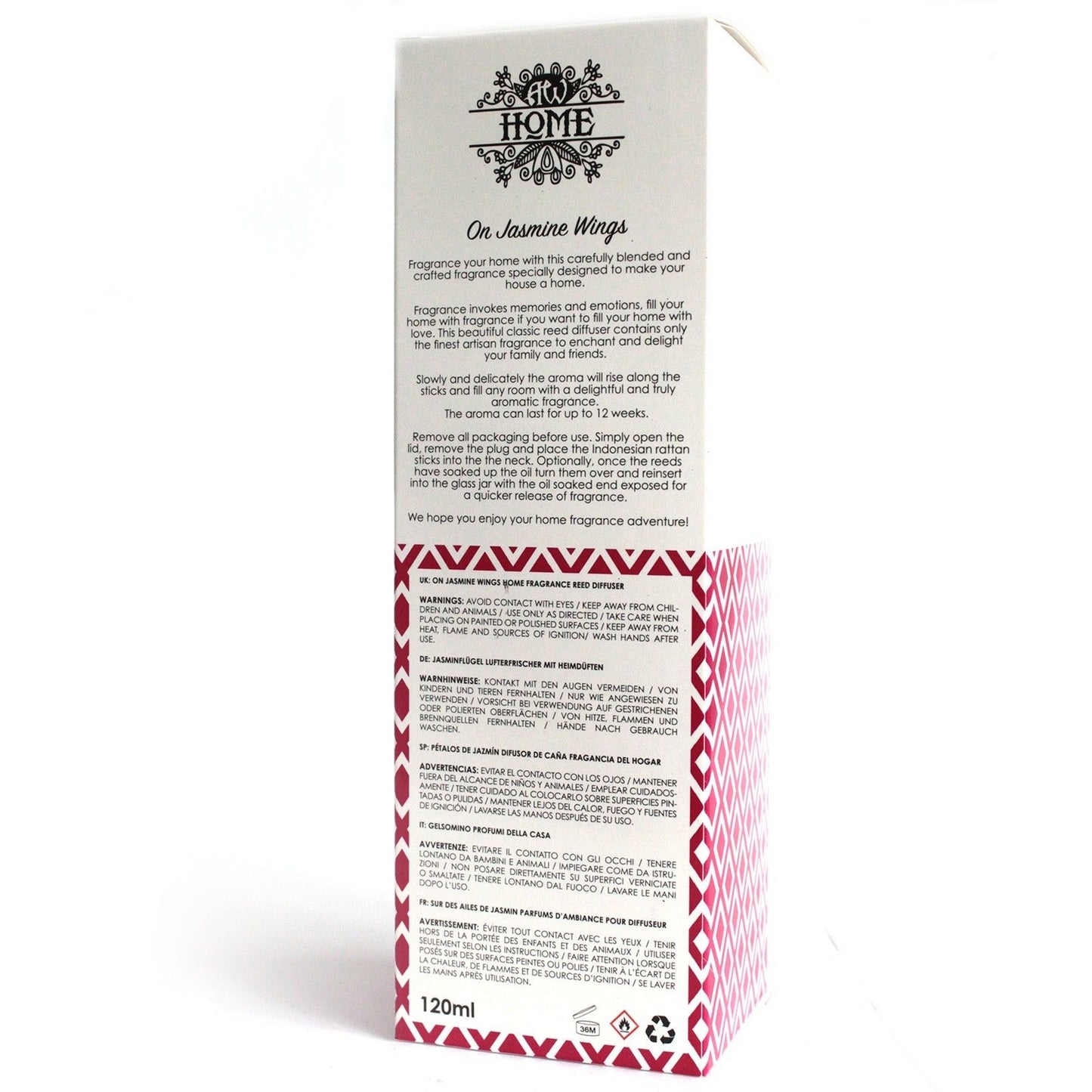 120ml Duftdiffusor - Auf Jasminflügeln